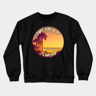 Cape San Blas Florida Crewneck Sweatshirt